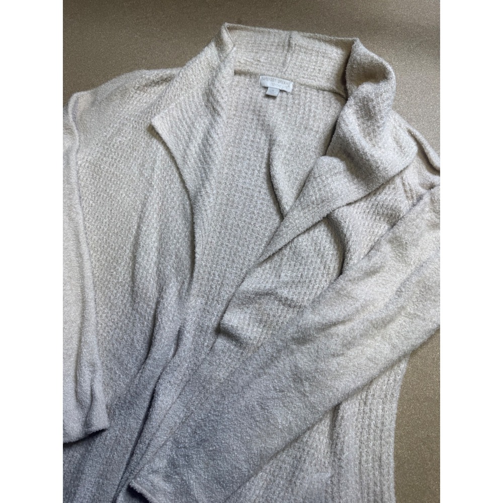 Barefoot Dreams CozyChic Lite Circle Cardigan 485 Cream Oatmeal‎ Womens Medium M